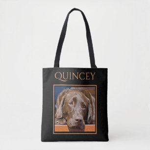 Tote Bag Ajouter votre nom personnalisé de photo préféré pe
