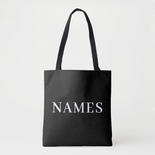 Tote Bag Ajoutez Votre Nom (Devant)