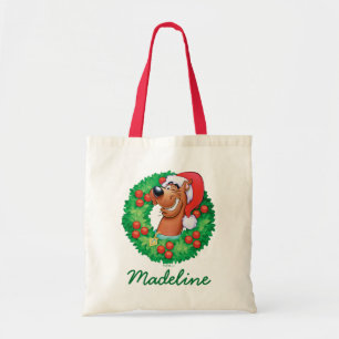 Tote Bag Ajoutez votre nom   Scooby dans la couronne