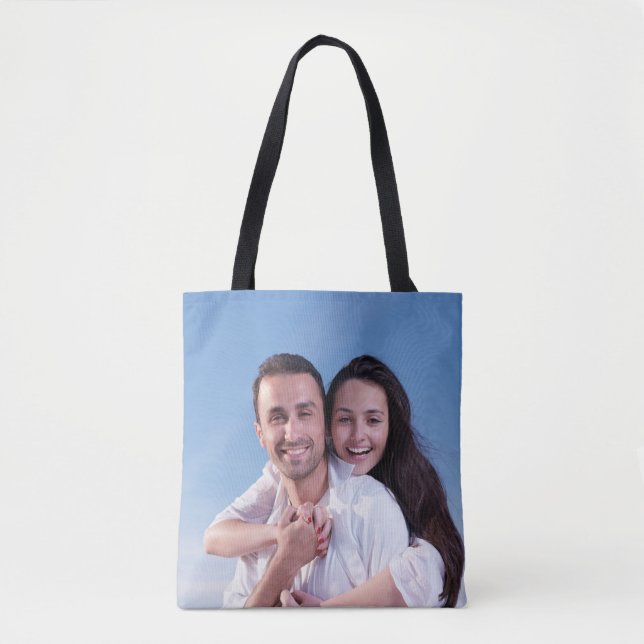 Tote Bag Ajoutez votre propre photo faite sur commande (Devant)