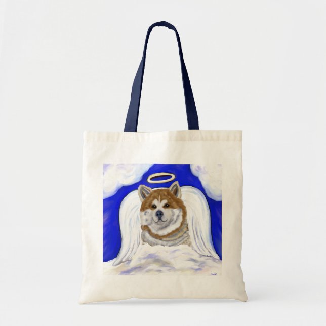 Tote Bag Akita Angel (Devant)