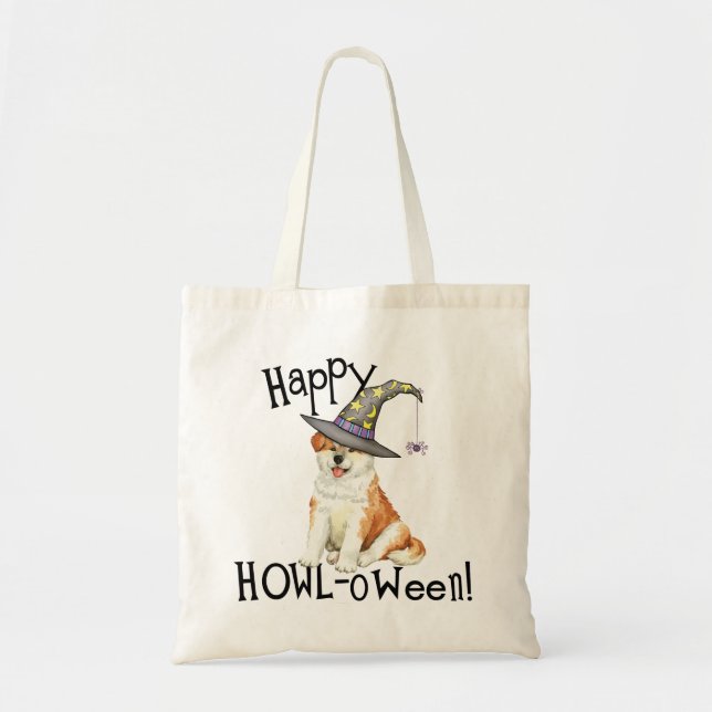 Tote Bag Akita Witch (Devant)