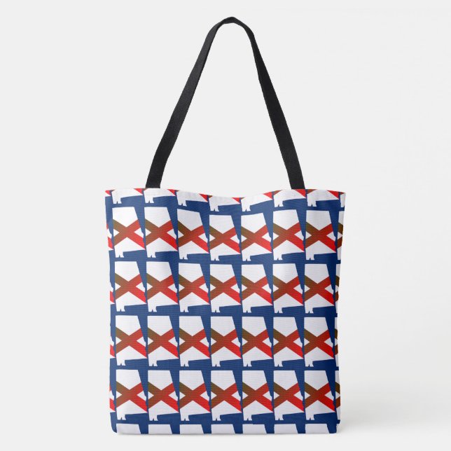 Tote Bag Alabama branché (Dos)