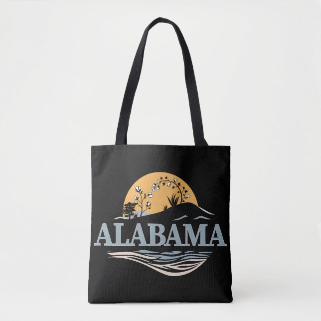 Tote Bag Alabama États-Unis d'Amérique (Devant)