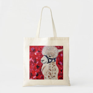 Tote Bag Alan the Alpaca Peinture