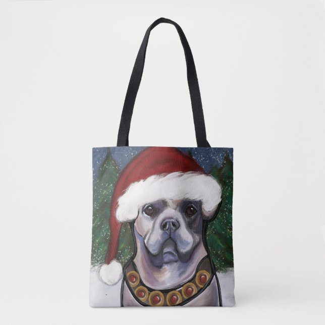 Tote Bag Alapaha Blue Blood Bulldog (Devant)