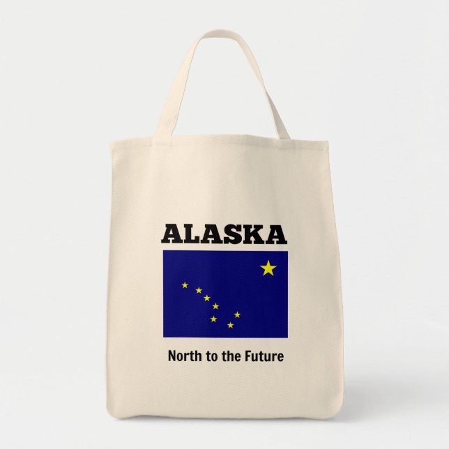 Tote Bag Alaska, du nord au futur (Devant)