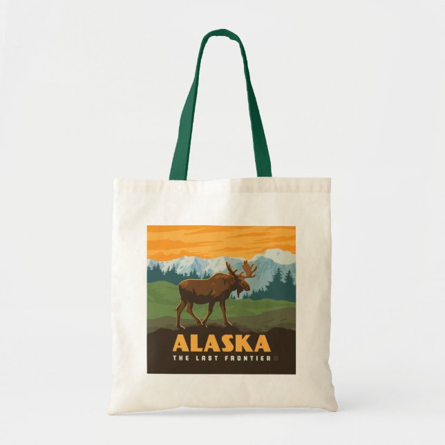 Tote Bag Alaska | Oie frontière (Devant)