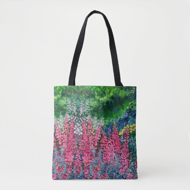 Tote Bag Alaskan Fireweed toile fourre-tout (Devant)