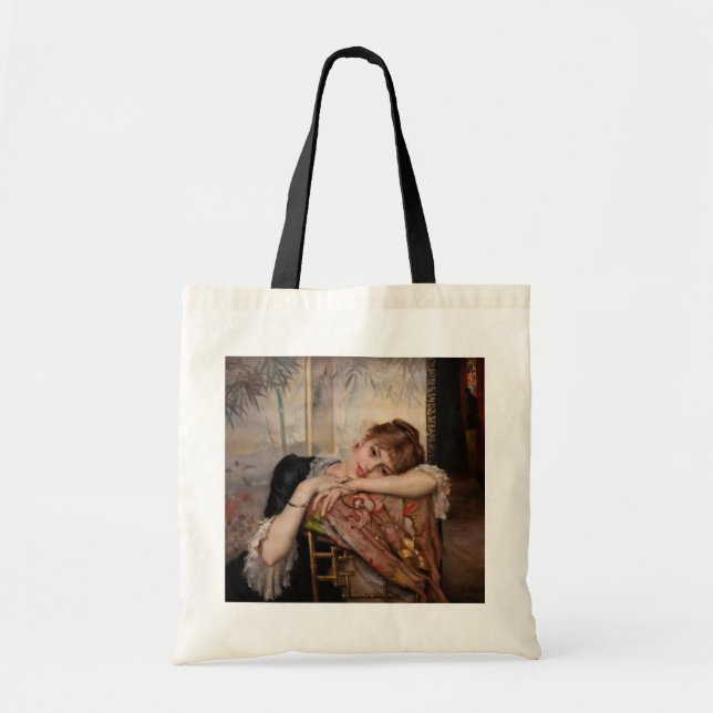 Tote Bag Albert Edelfelt - The Parisienne / Virginie (Devant)