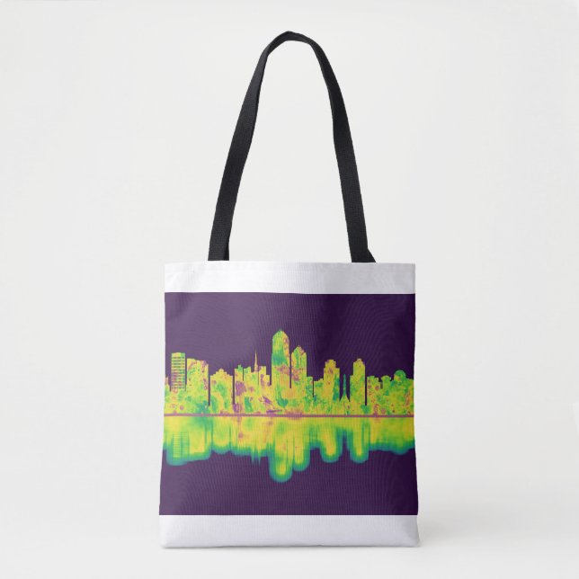 Tote Bag Albuquerque New Mexico Skyline (Devant)
