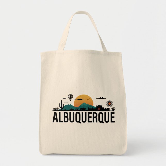 Tote Bag Albuquerque Nouveau-Mexique (Devant)