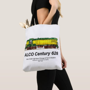 Tote Bag Alco C-628 aka Alco Century 628 Diesel Locomotive