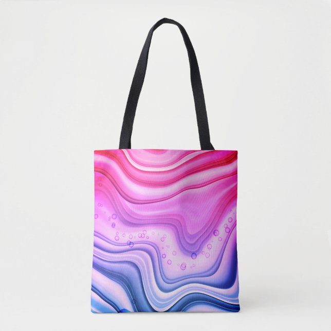 Tote Bag Alcool Inkset Cotton Candy Digital Paper-40818 (Devant)