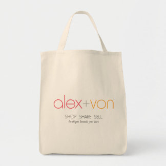 Tote Bag Alex+sac d'épicerie de von Canvas