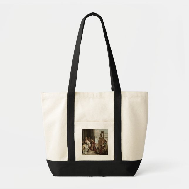 Tote Bag Alexandre et Campaspe à la maison du peintre (Devant)