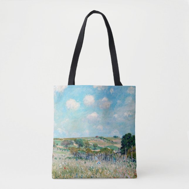 Tote Bag Alfred Sisley - La Prairie (Devant)