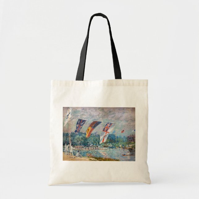 Tote Bag Alfred Sisley - Régate à Molesey (Devant)