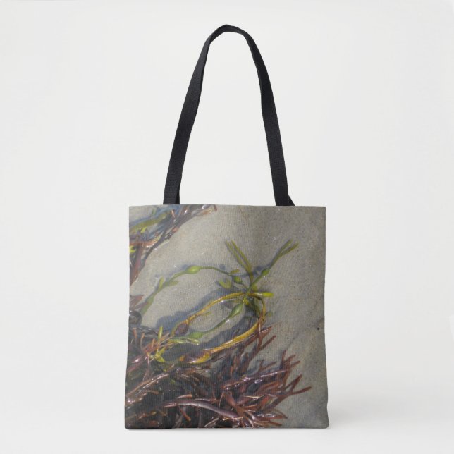 Tote Bag Algue de plage d'océan (Devant)