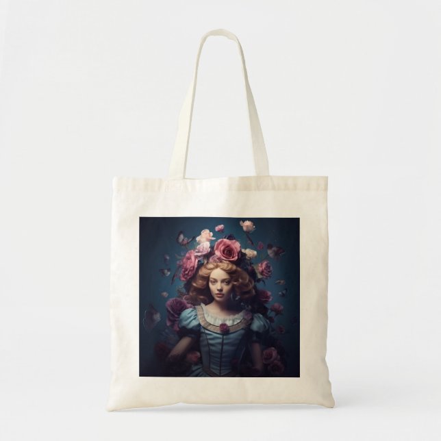 Tote Bag Alice Au Pays Des Merveilles (Devant)