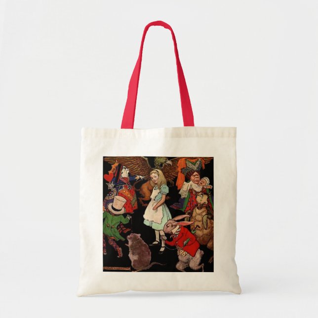 Tote Bag Alice au pays des merveilles (Devant)