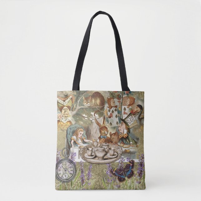 Tote Bag Alice au pays des merveilles (Devant)