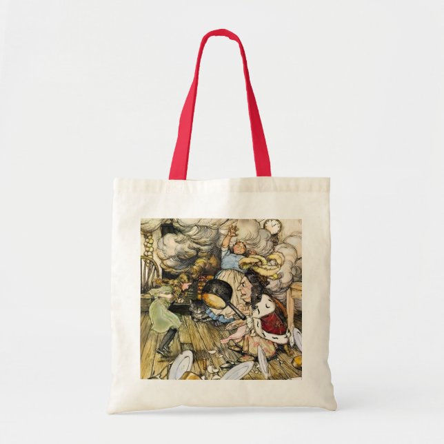Tote Bag Alice Au Pays Des Merveilles (Devant)