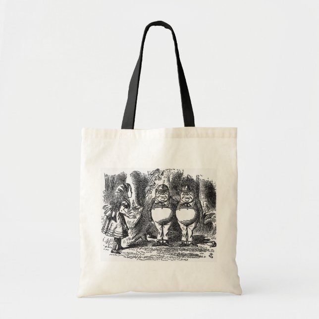 Tote Bag Alice au pays des merveilles (Devant)