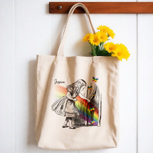 Tote Bag Alice Au Pays Des Merveilles À La Recherche D'Arcs