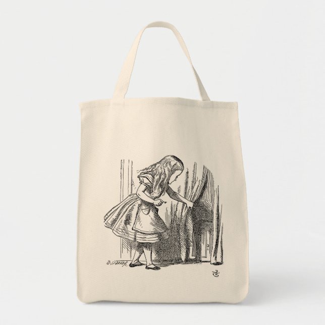 Tote Bag Alice au pays des merveilles - Alice À la recherch (Devant)