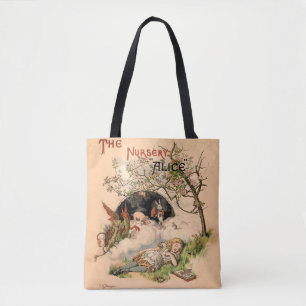 Tote Bag Alice au pays des merveilles Illustrations classiq
