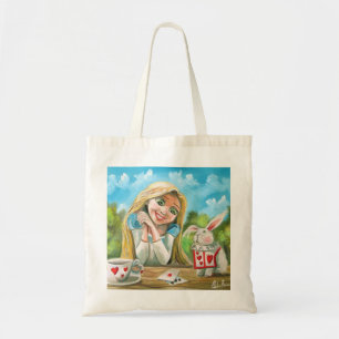 Tote Bag Alice au pays des merveilles le lapin blanc Gordon