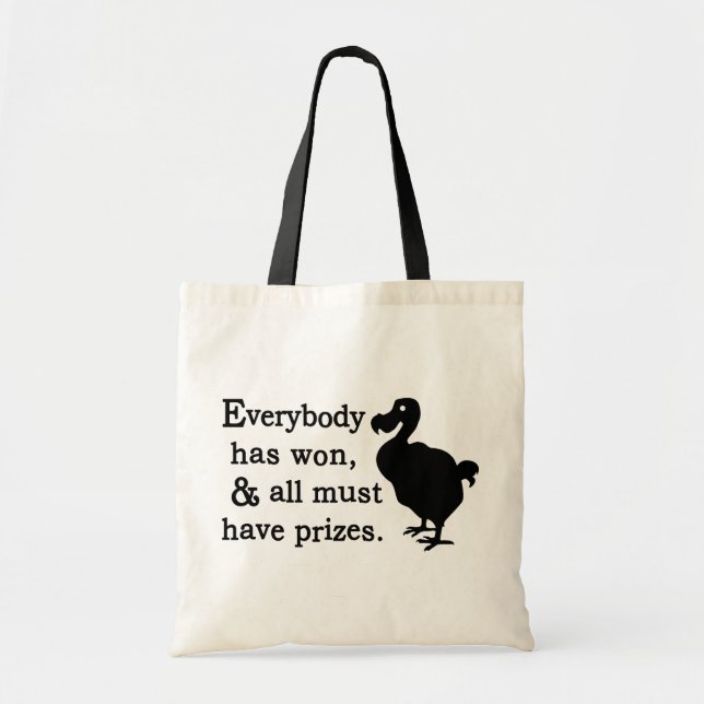Tote Bag Alice Dodo Tout le monde a gagné (Devant)