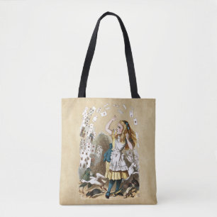 Tote Bag Alice et les cartes