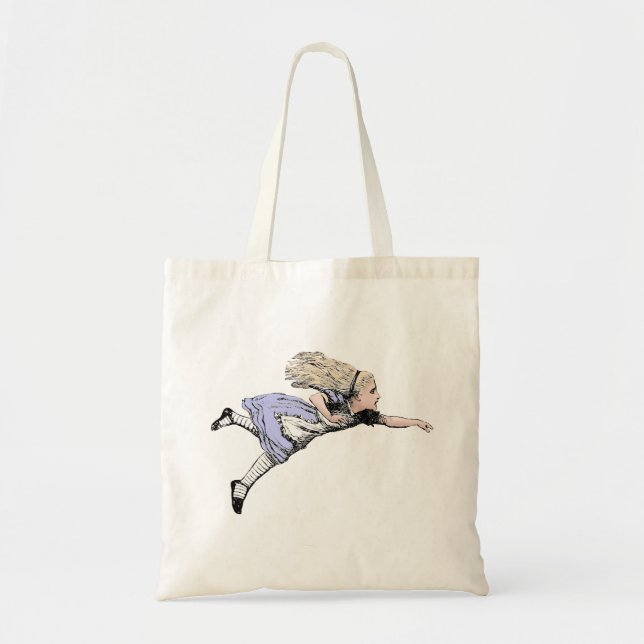 Tote Bag Alice volante au pays des merveilles (Devant)