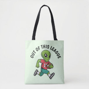 Tote Bag Alien de football