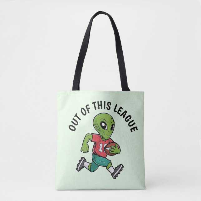 Tote Bag Alien de football (Devant)