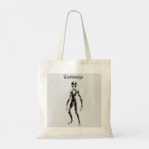 Tote Bag Alien UFO Thunder_Cove