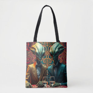 Tote Bag Aliens du club