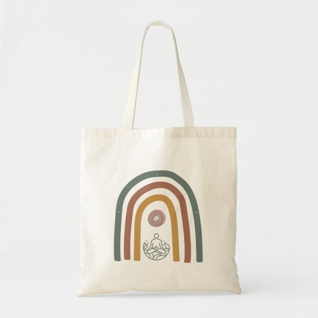Tote Bag Alignement Tranquille (Devant)