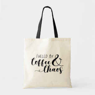 Tote Bag Alimenté Par Café & Chaos
