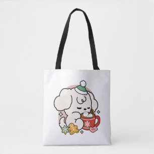 Tote Bag Alimenté par le cacao et les Rêves de chiots - Chi