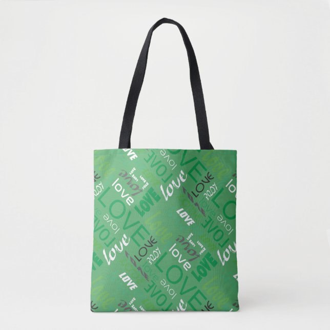 Tote Bag Alive Green Gallery (Devant)