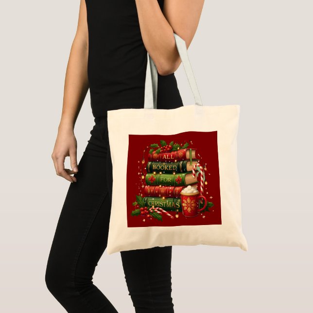Tote Bag All booked for Christmas (Devant (produit))