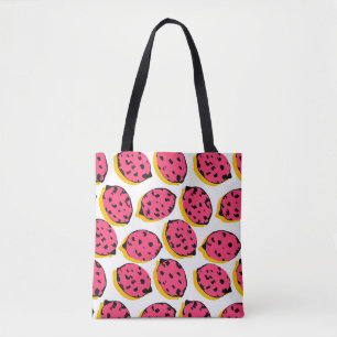 Tote Bag all over lemon patternabstract,art,background,cart