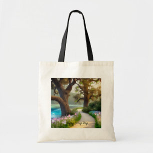 Tote Bag Allée panoramique et paysage 