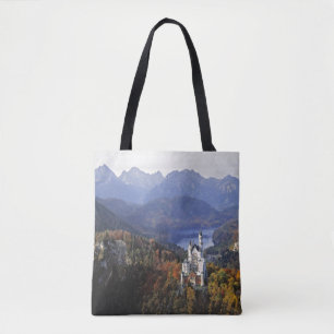 Tote Bag Allemagne, Bavière, château de Neuschwanstein.