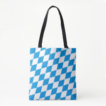 ALLEMAND Etat de BAVARIE Drapeau Couleurs motif