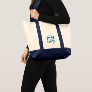 Tote Bag Aller à la chapelle - Fête de mariage sur mesure