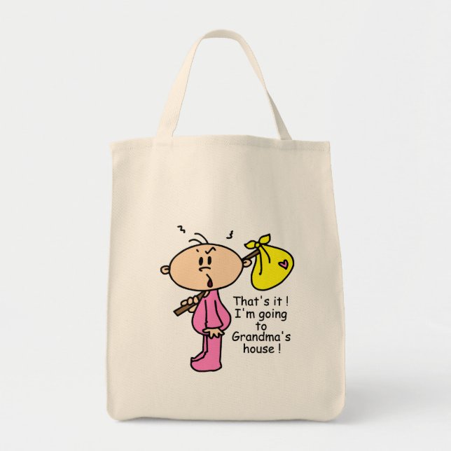 Tote Bag Aller au bébé de la Chambre de la grand-maman (Devant)